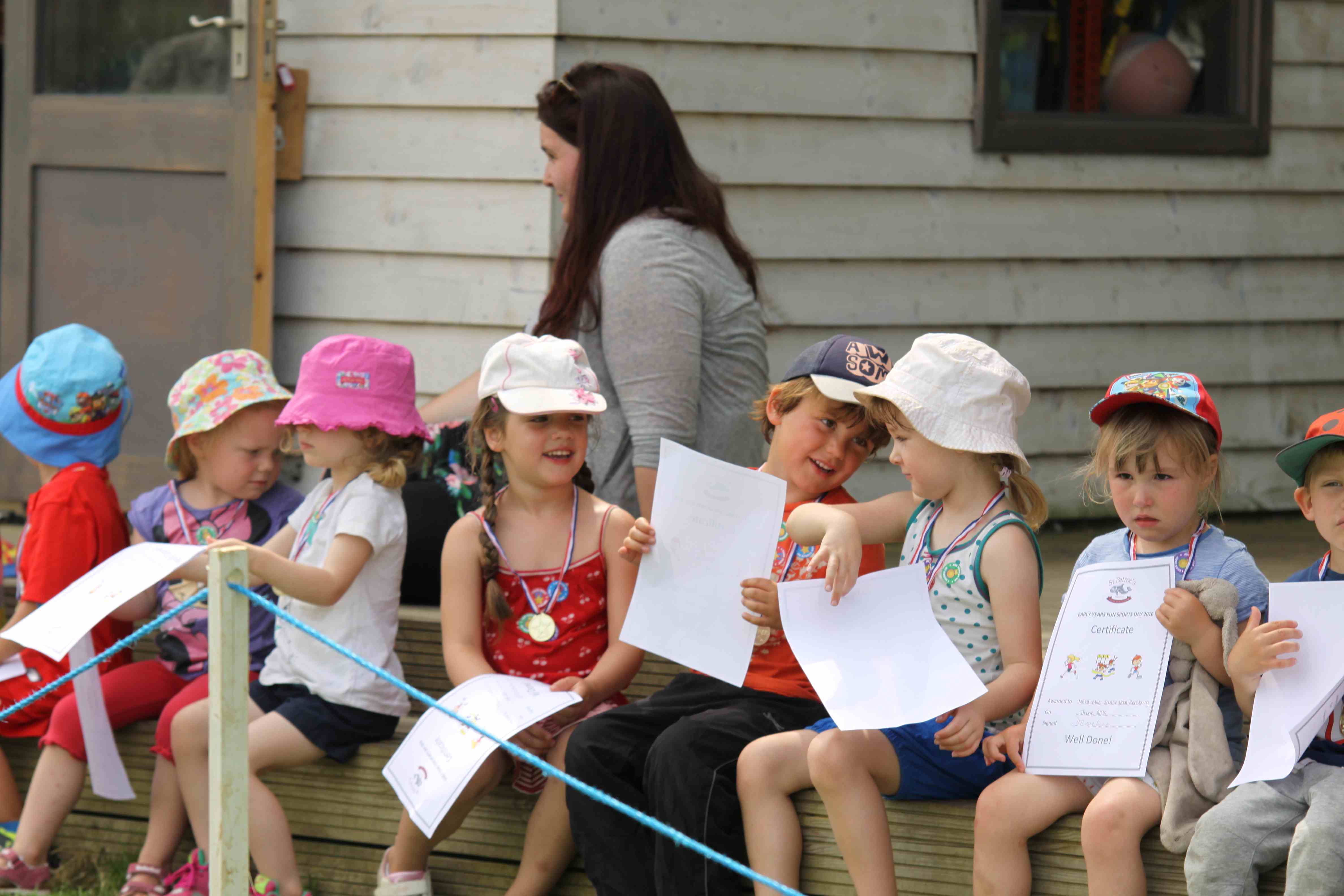 St Petroc's Early Years Sports Day