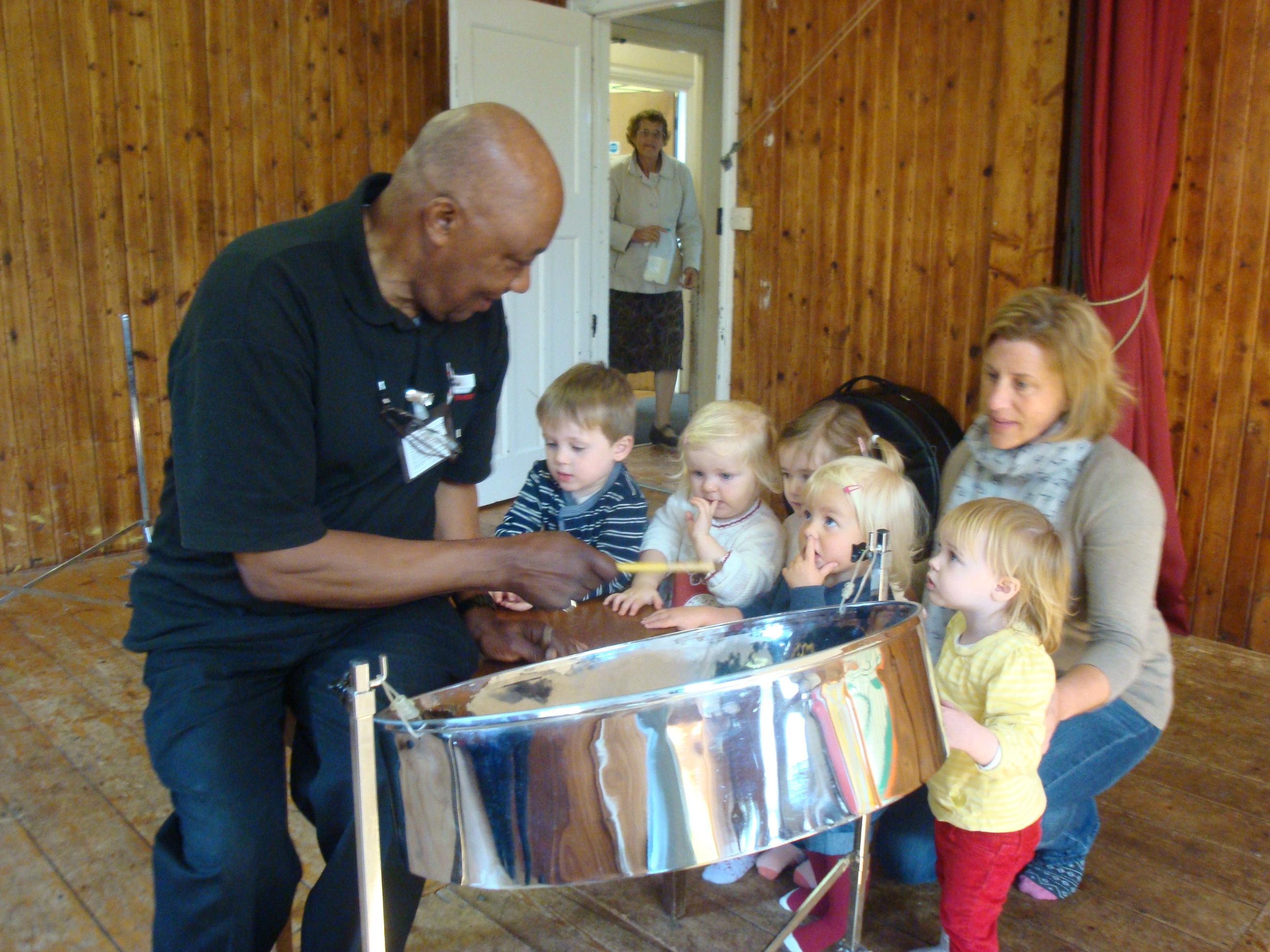 Steel Band visit the Early Years