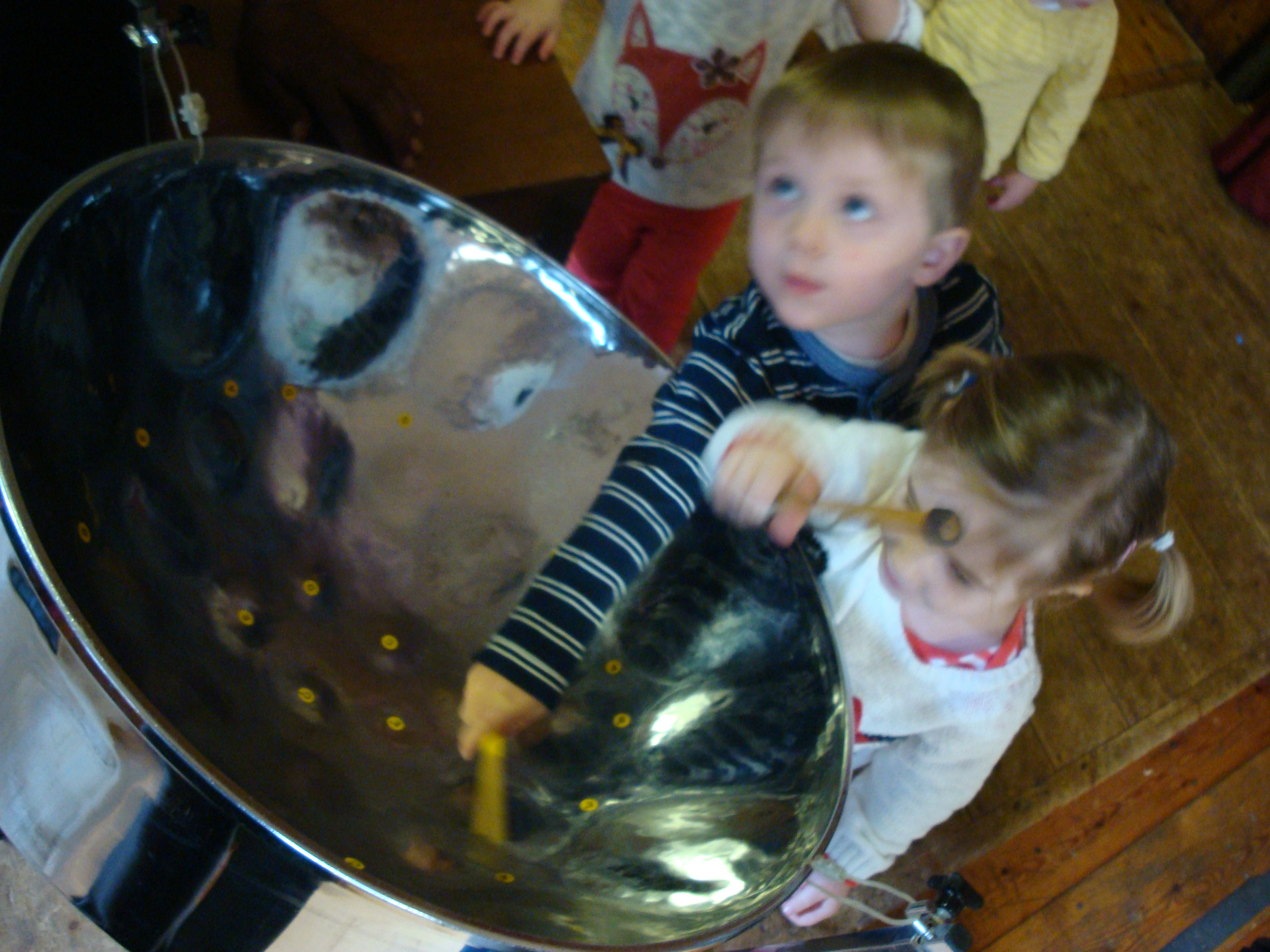Steel Band visit the Early Years