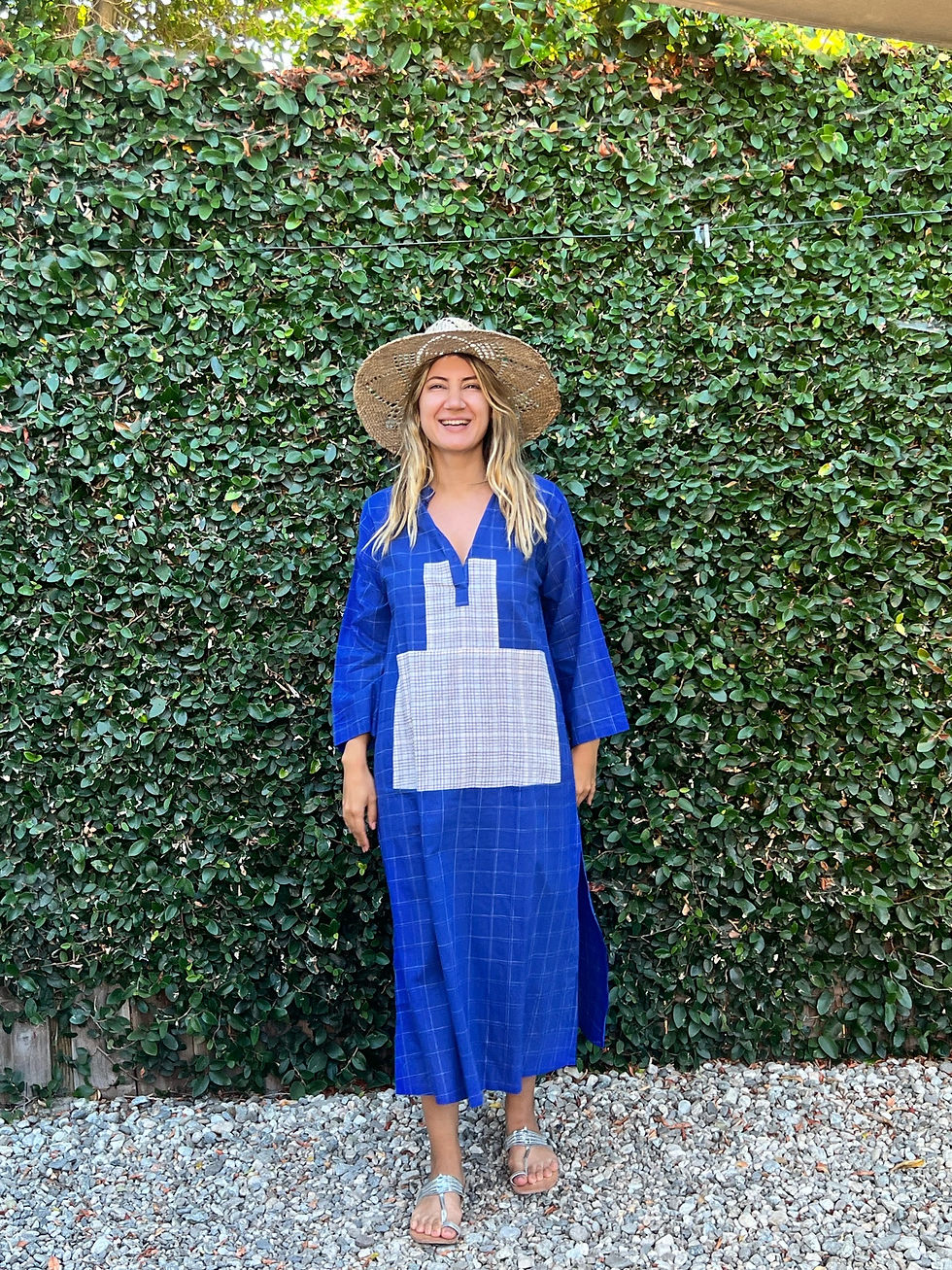 malti big blue check