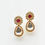 Thumbnail: Sophisticated Kundan Jadau Earring with a ruby line