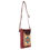 Thumbnail: Redwood Aztec Canvas & Leather Small Cross Body
