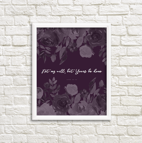 February 2018: Lent Print