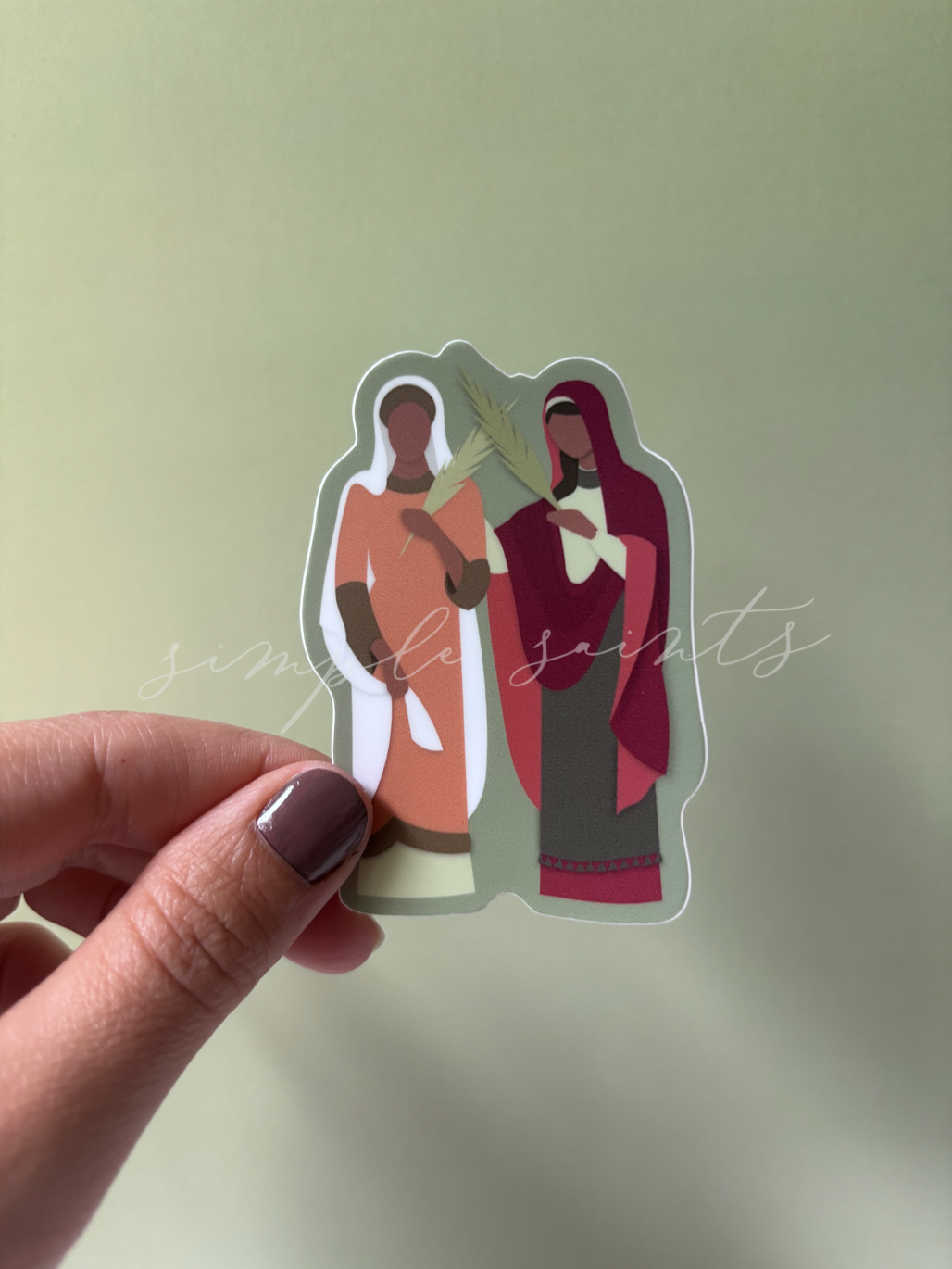 Sts. Felicity and Perpetua Sticker