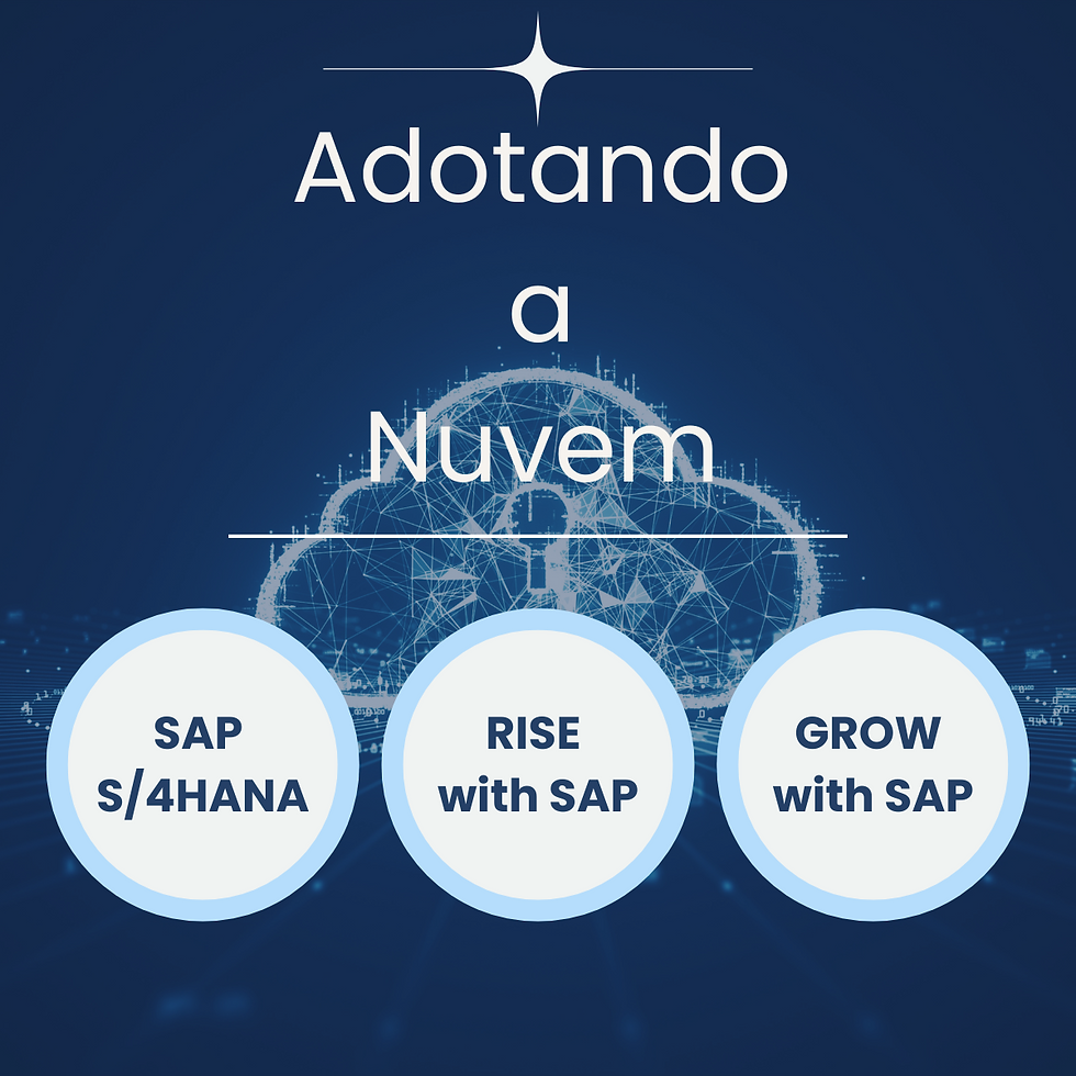 Blue technological cloud