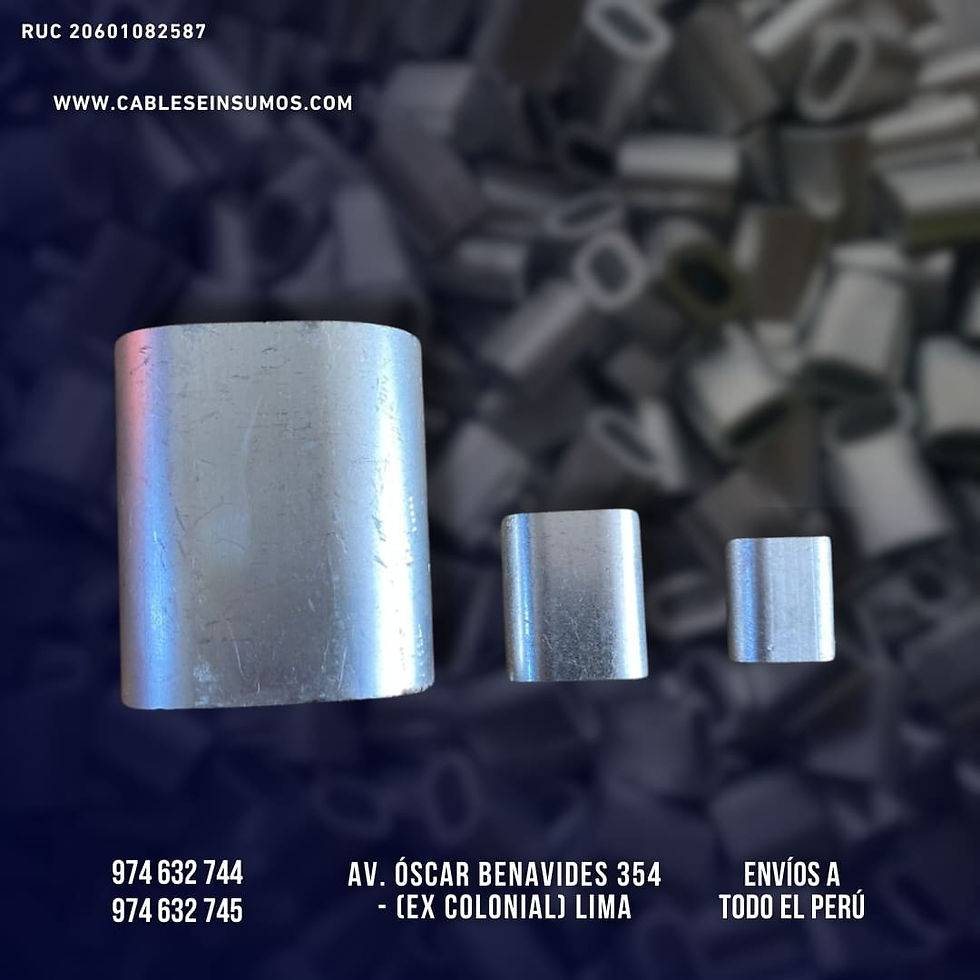 Miniatura: CASQUILLOS DE ALUMINIO
