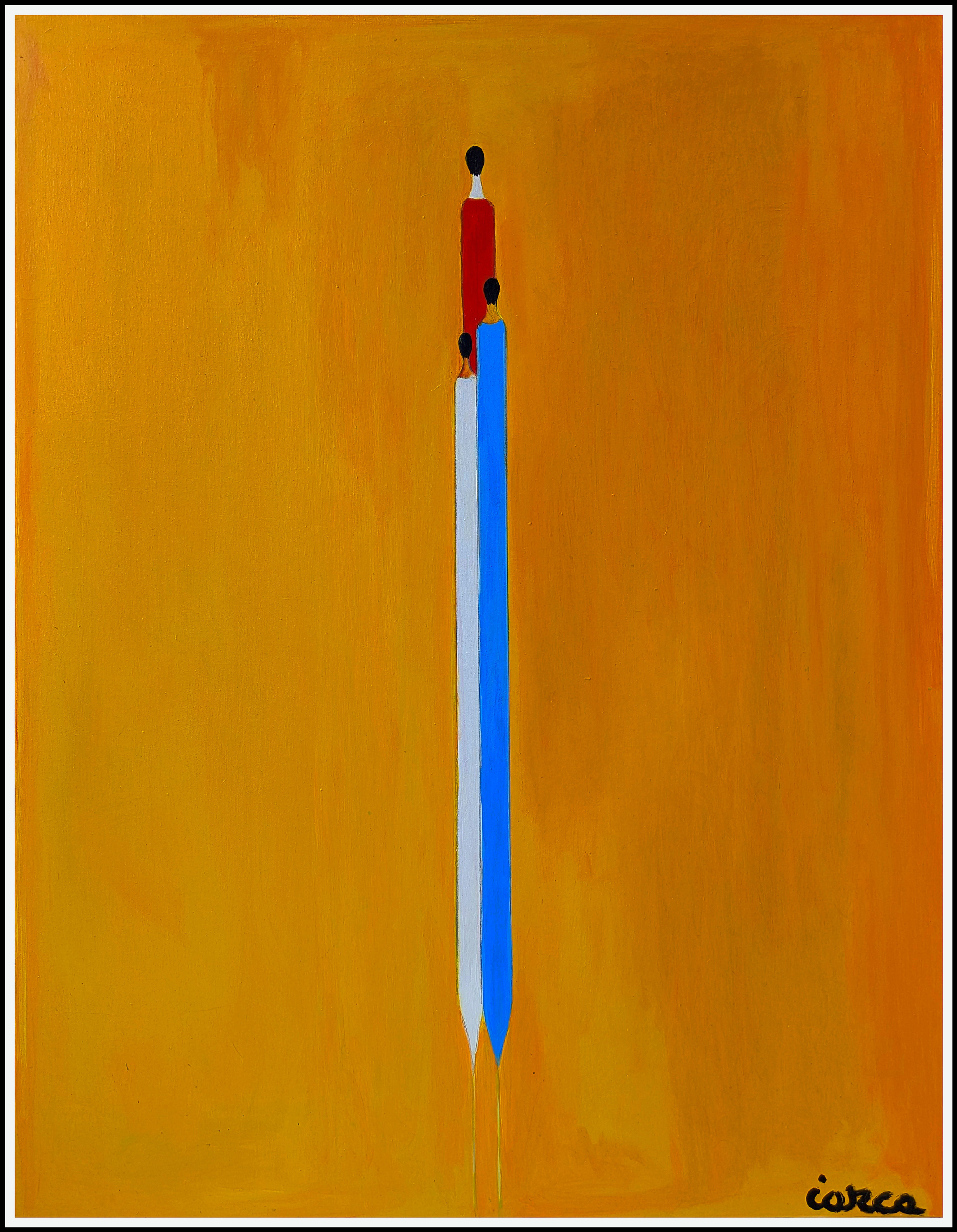 Golden Edge  60"x50"