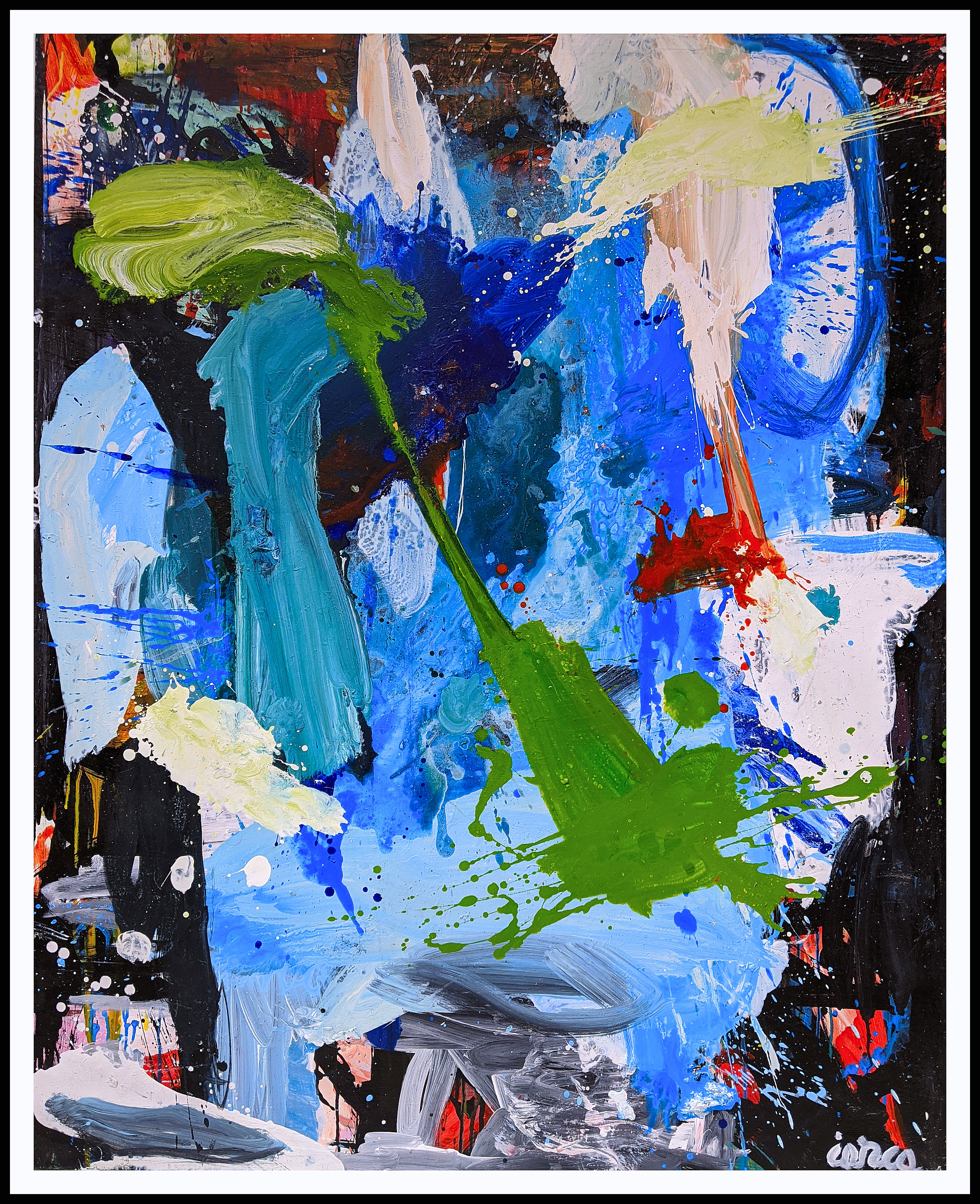 Unfinish Story 60"x50"
