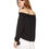 縮圖：Women's Off-Shoulder Sleeve-Tie Top
