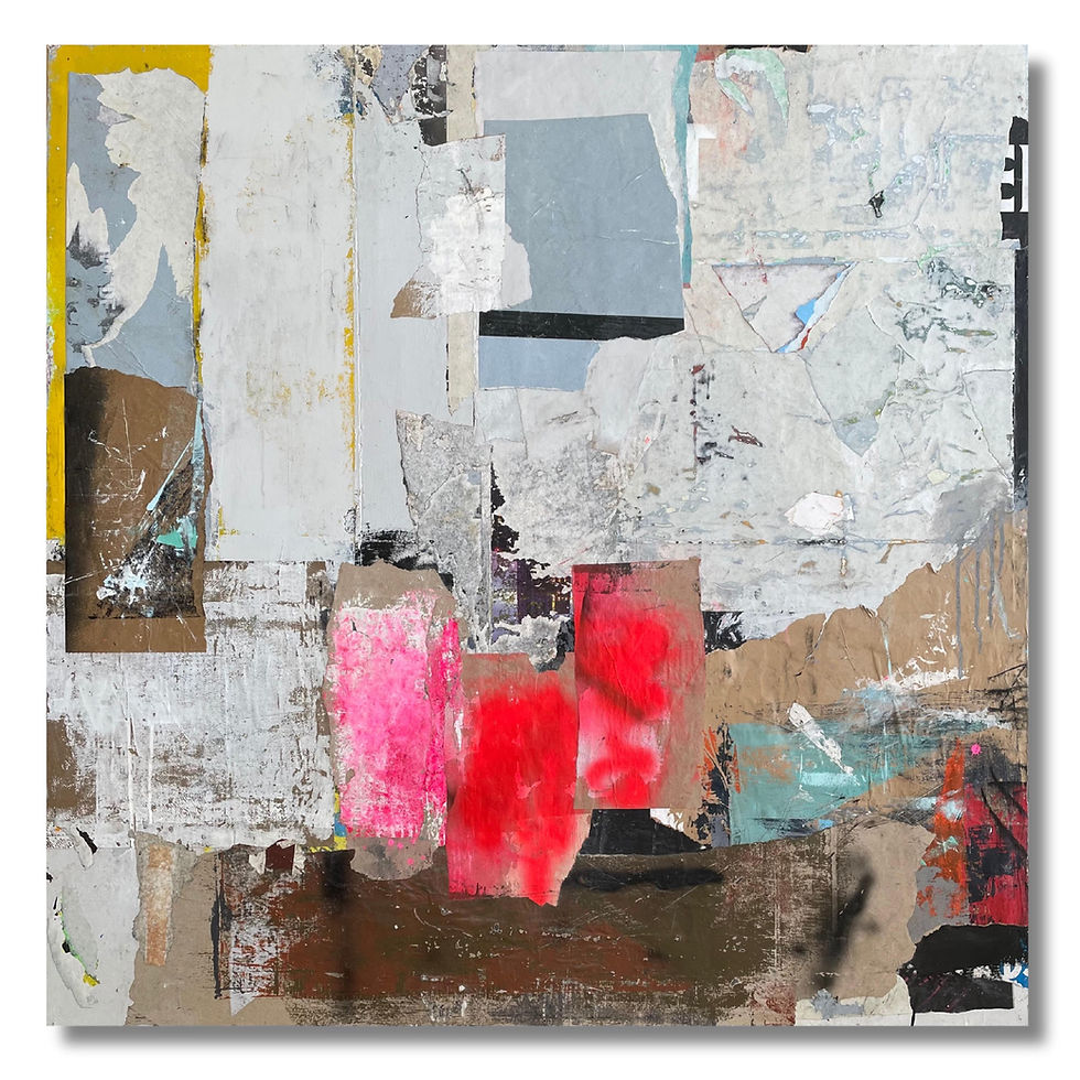 ALL WE FOUND WAS MORE DESPAIR, 100x100cm