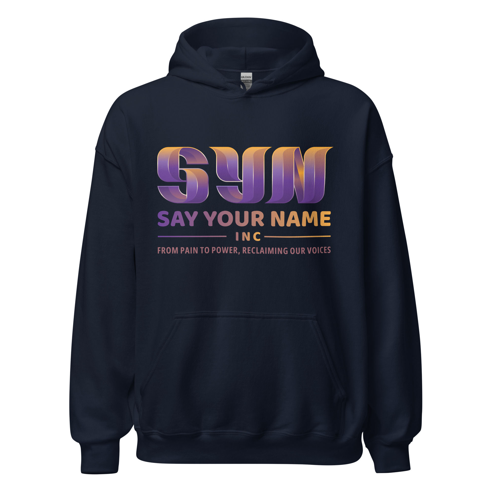 Say Your Name BOLD Unisex Hoodie