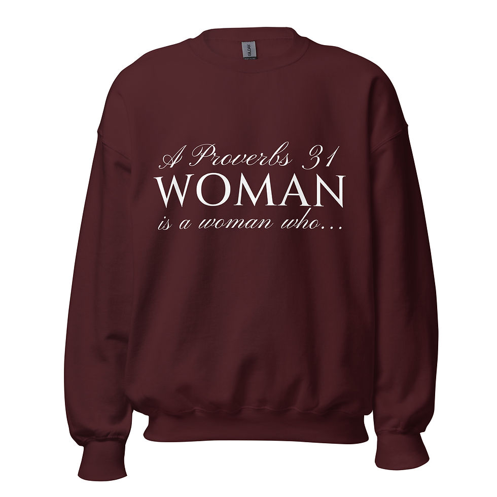 Thumbnail: The Proverbs 31 Woman - Opens Her Arms To The Poor & Needy WHITE LETTERS