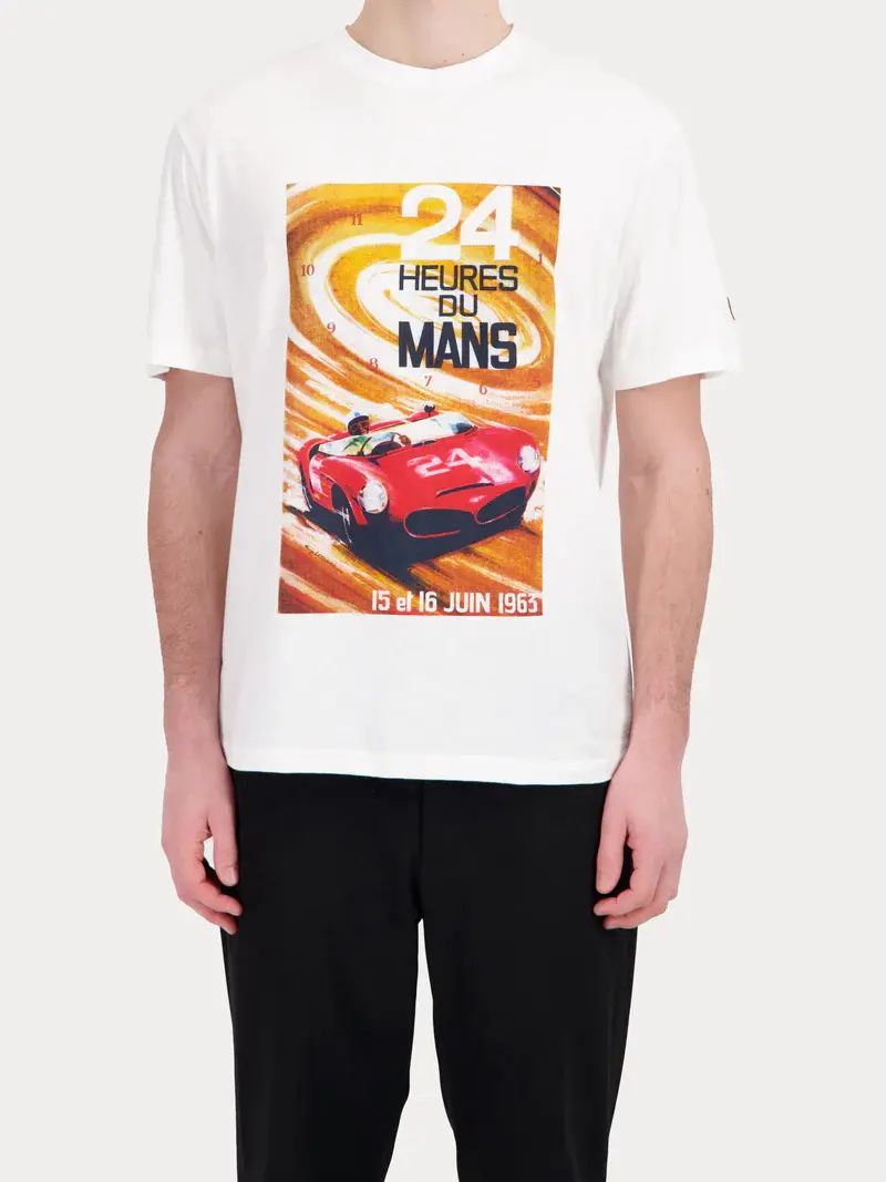 Tee Shirt 24h Le Mans - Affiche 1963