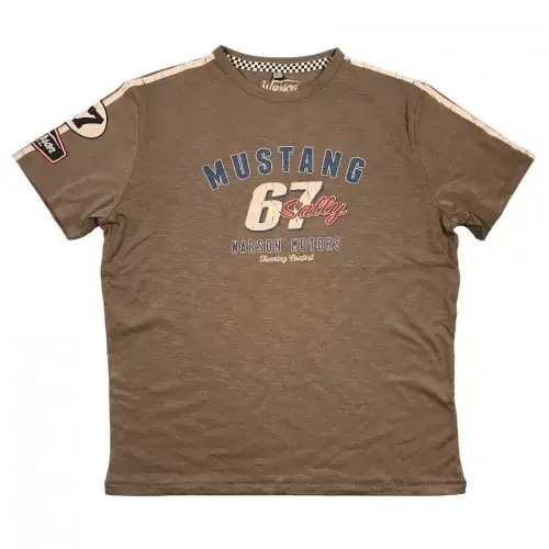 Tee Shirt Warson Motors - Mustang 67