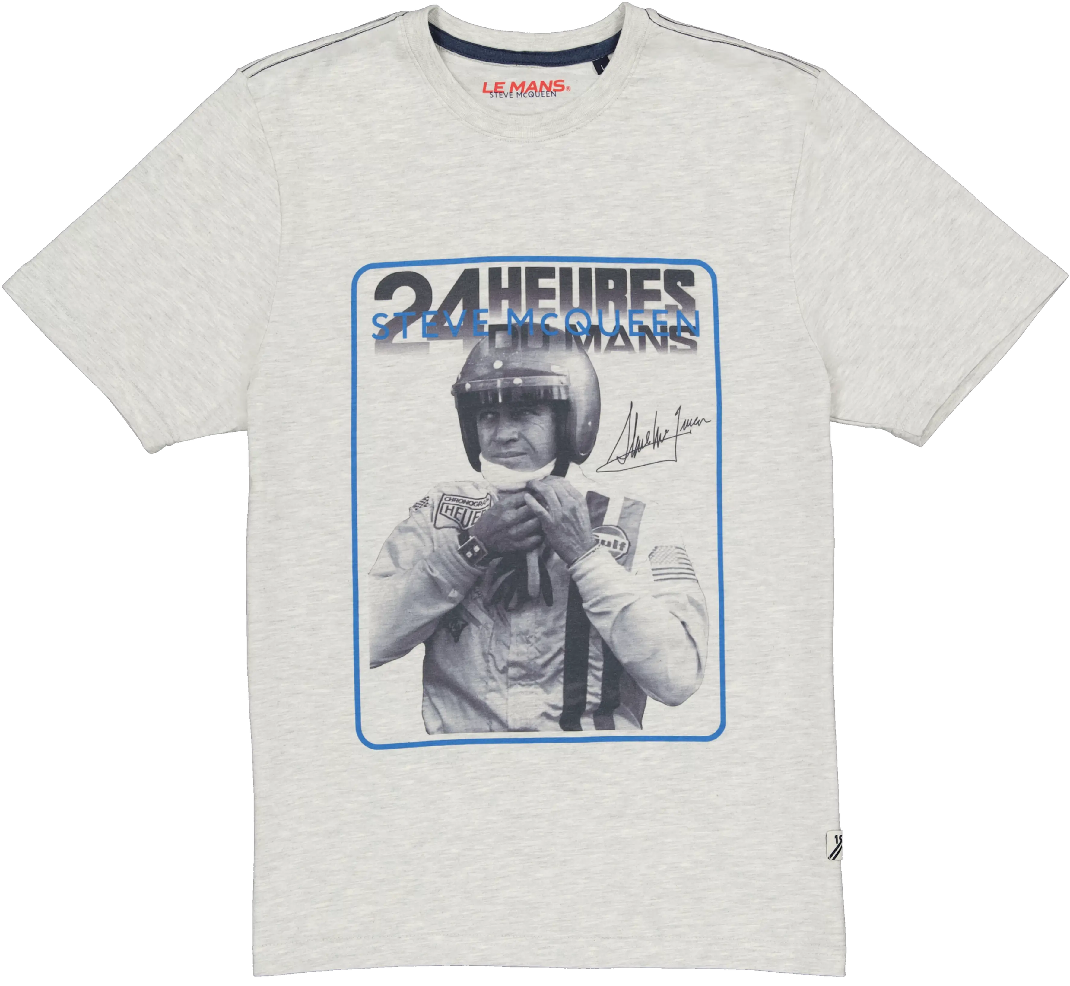 Tee Shirt Le Mans Steve McQueen - SMQ  Helmet