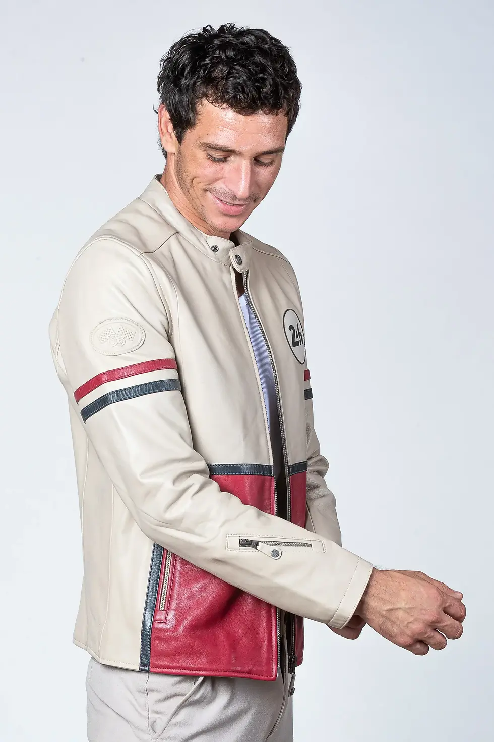 Miniature : Veste en Cuir 24H Le Mans Classic Legend Motors - Karl