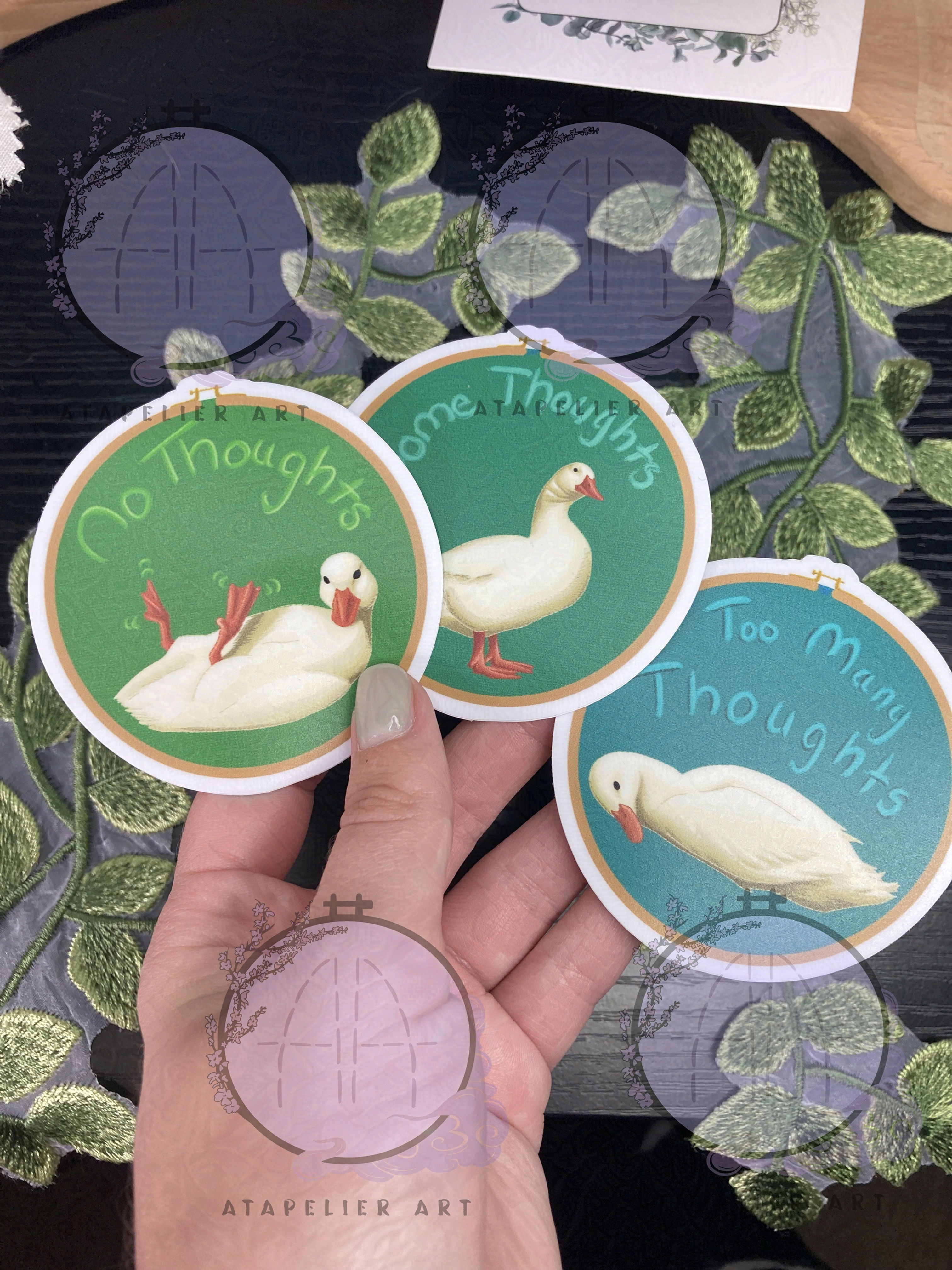 Duck Thoughts Sticker Bundle
