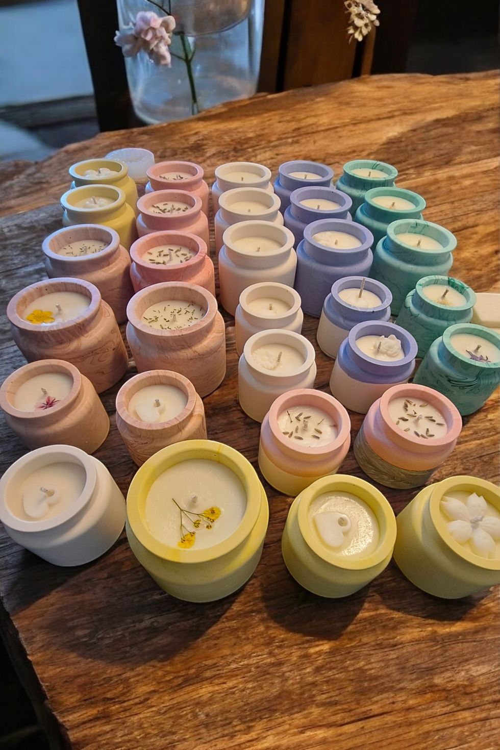 Miniatura: Candela naturale al cioccolato ed arancia