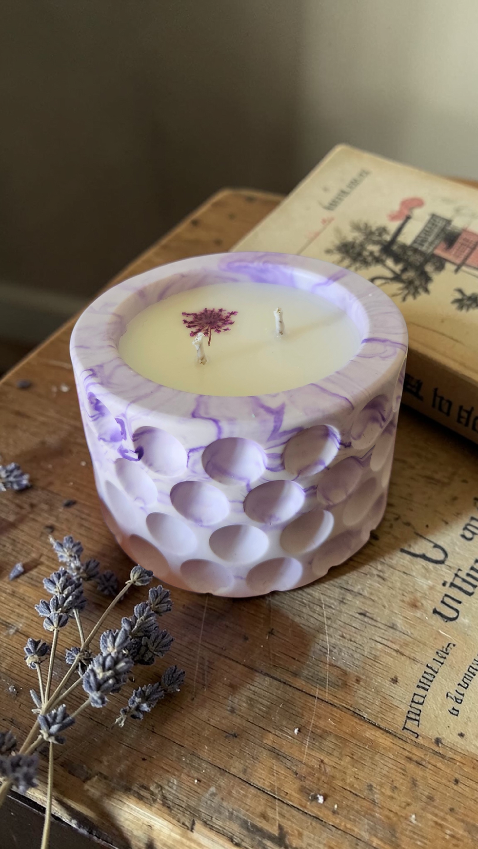 Miniatura: Candela naturale in vasetti artigianali,scegli la tua,più di 30 ore di profumo