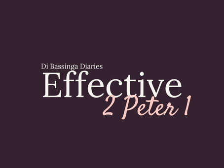 Effective Series: Called