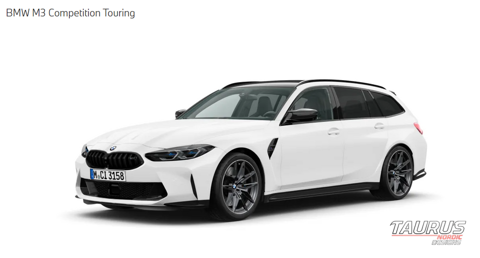 A picture of a BMW G81 M3.
