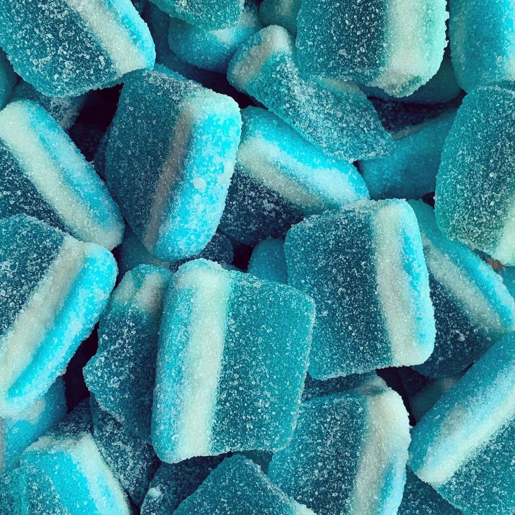 Blue Raspberry Slices