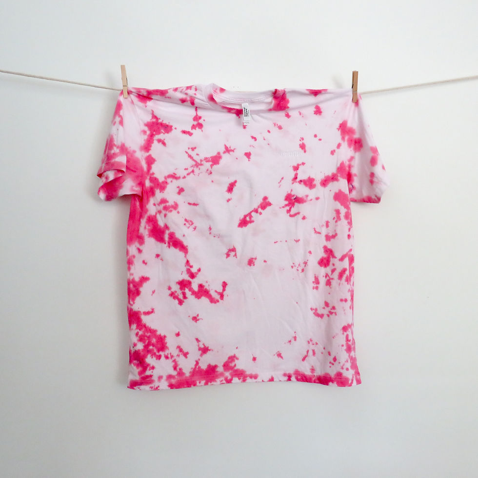 Tie-Dye Shirt - XL - "Pink"