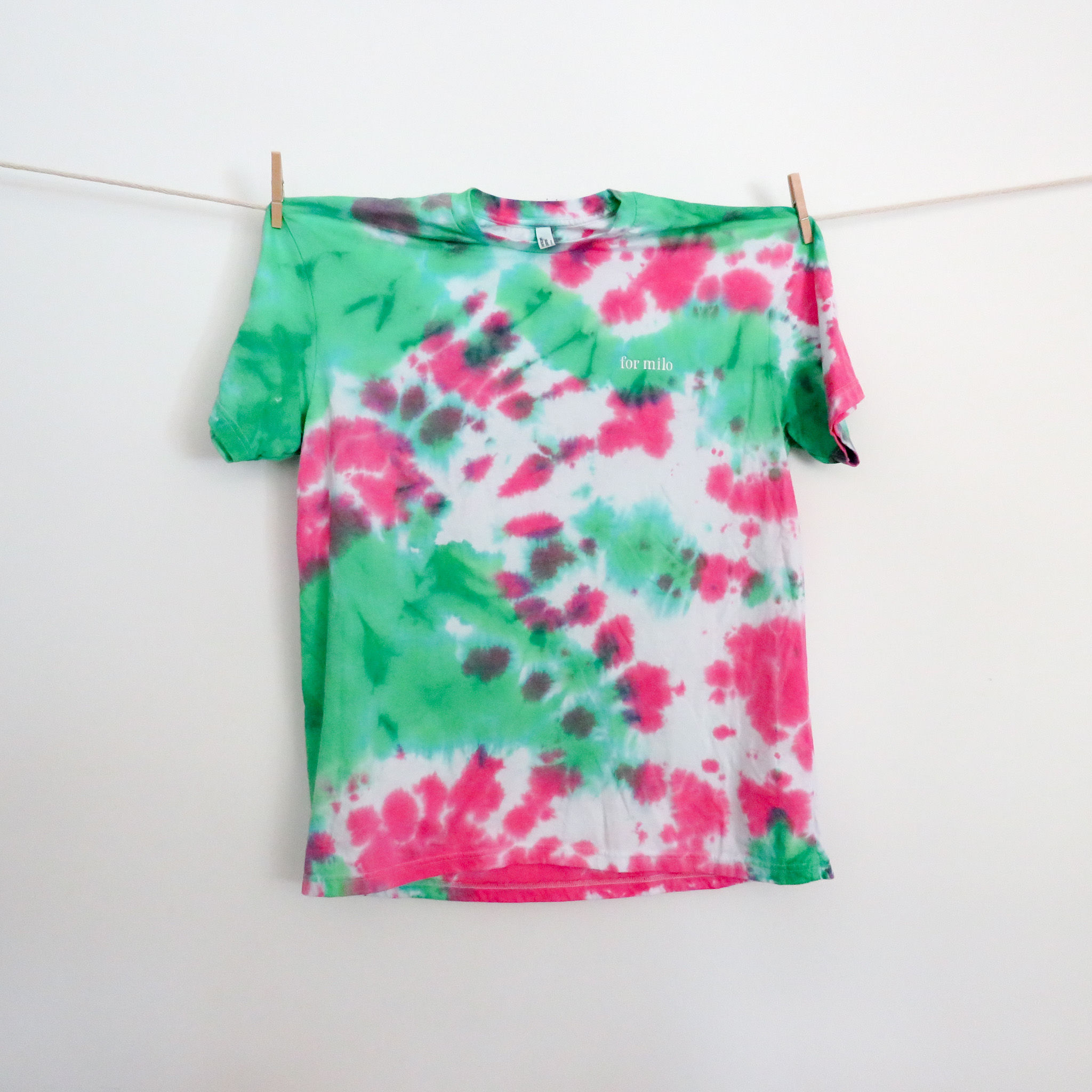 Tie-Dye Shirt - XL - "Guava"