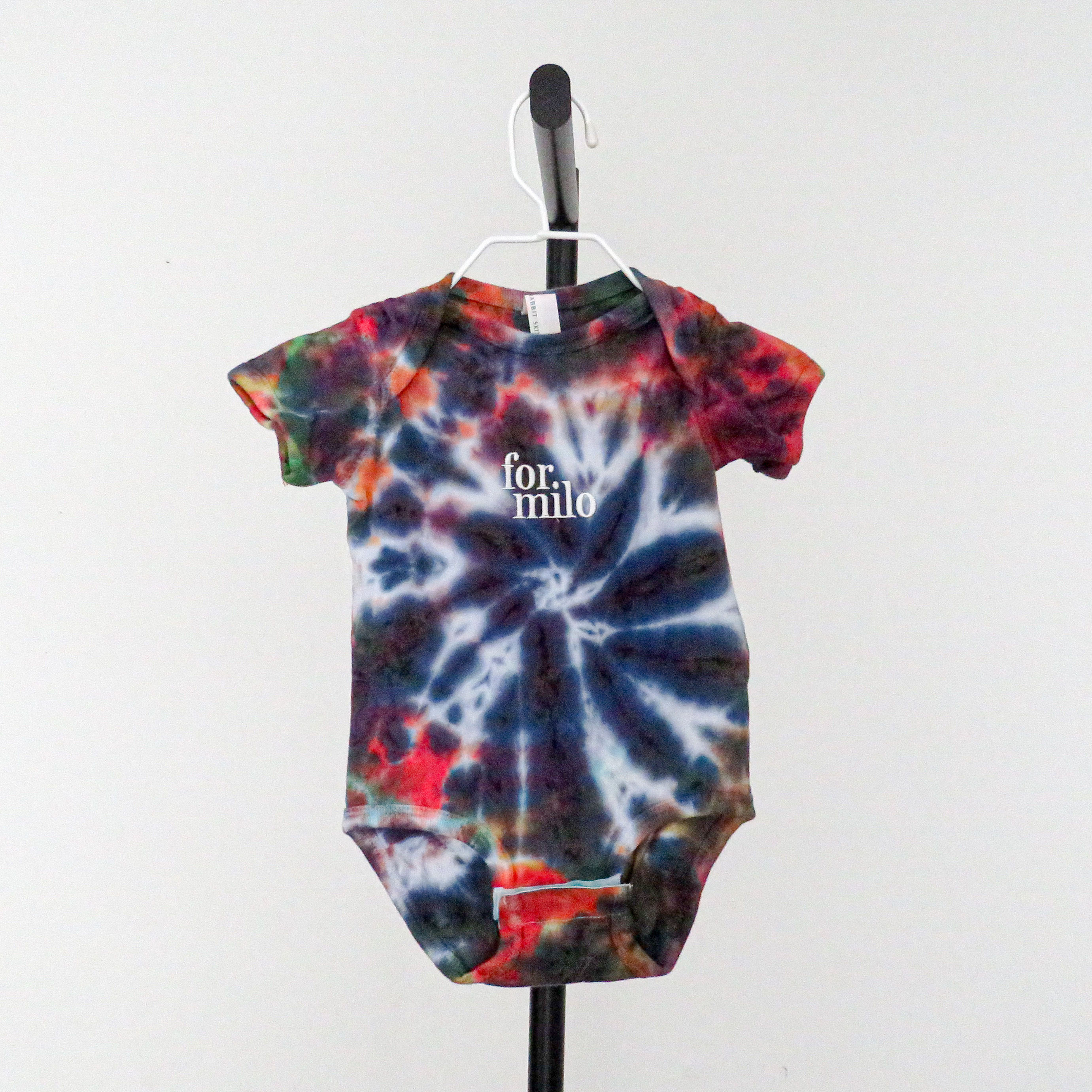 Tie-Dye Onesie - 12M - Dart Frog