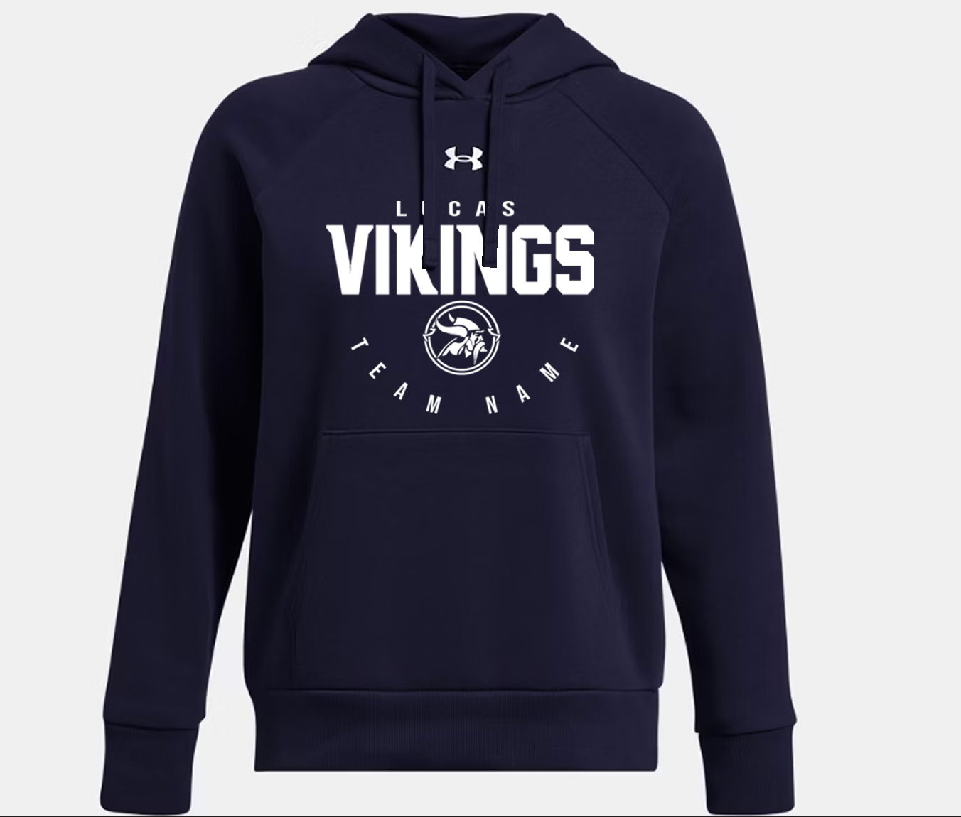 Women's UA Hustle Rival Fleece Hoodie -TEAM