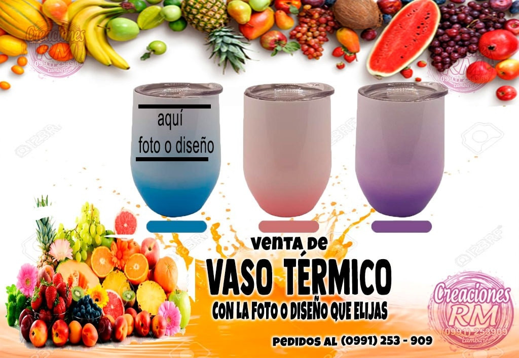 Vaso Térmico Sublimable
