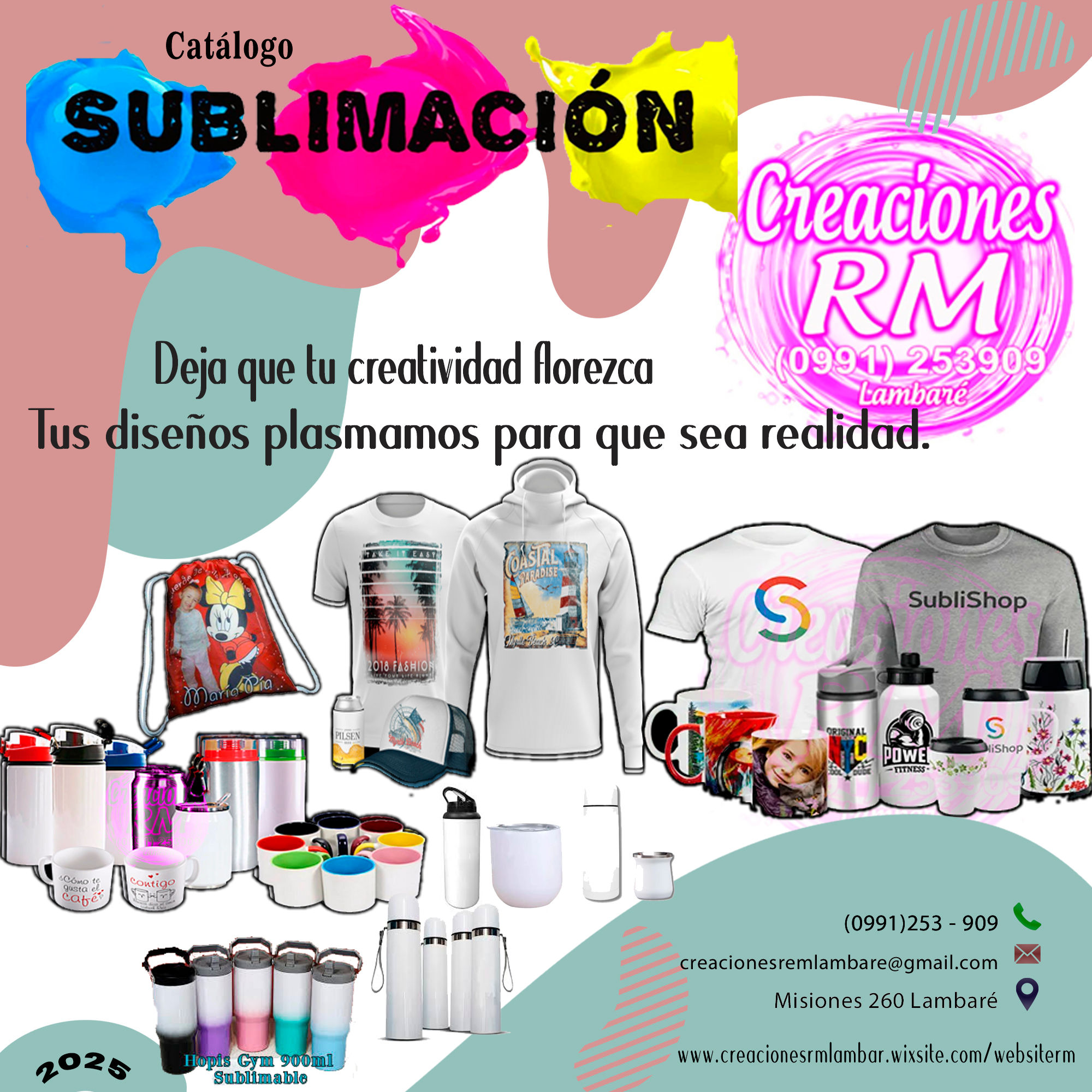 Articulos de sublimación