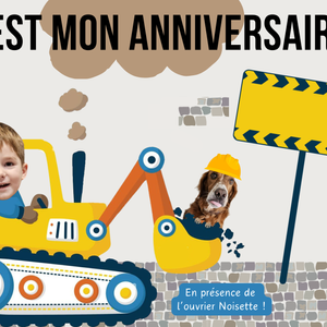 Invitations d'anniversaire thématiques