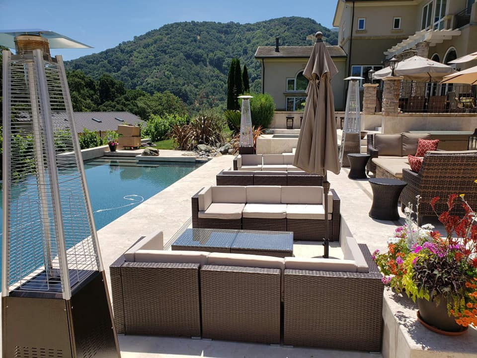 Thumbnail: Brown Rattan Outdoor Furniture