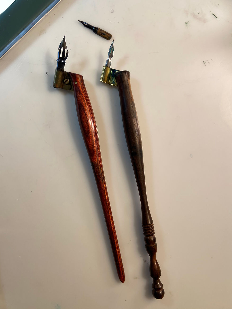 Thumbnail: Copperplate Calligraphy and Watercolor