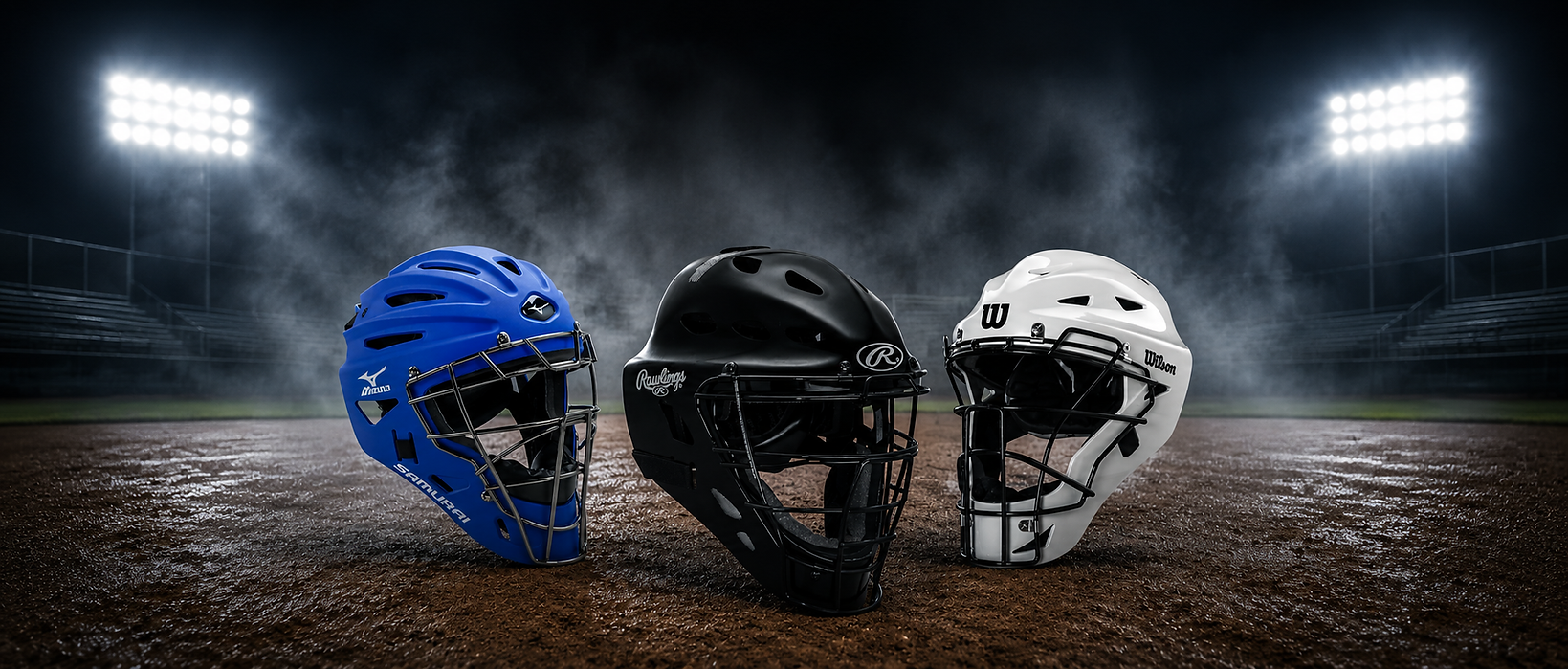 Catchers helmets