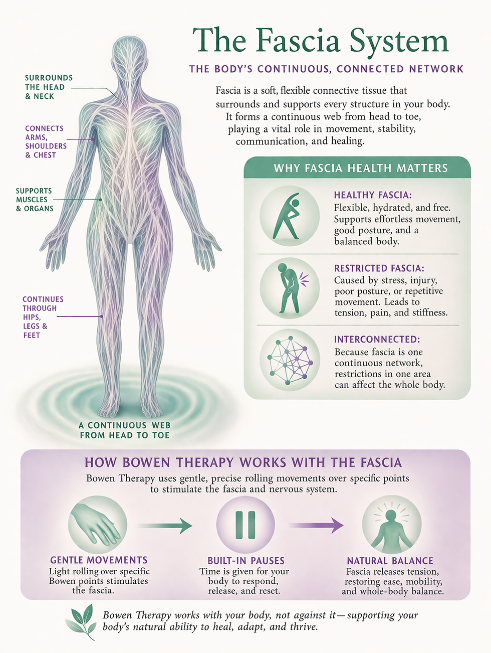 Bowen Therapy and Fascia: Unlock Your Body’s Natural Healing Power