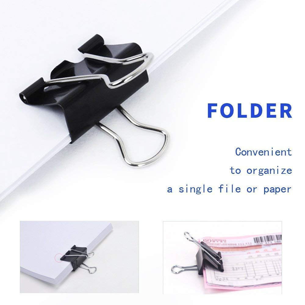 Binder Clips and Paper Clips (Pack of 12)