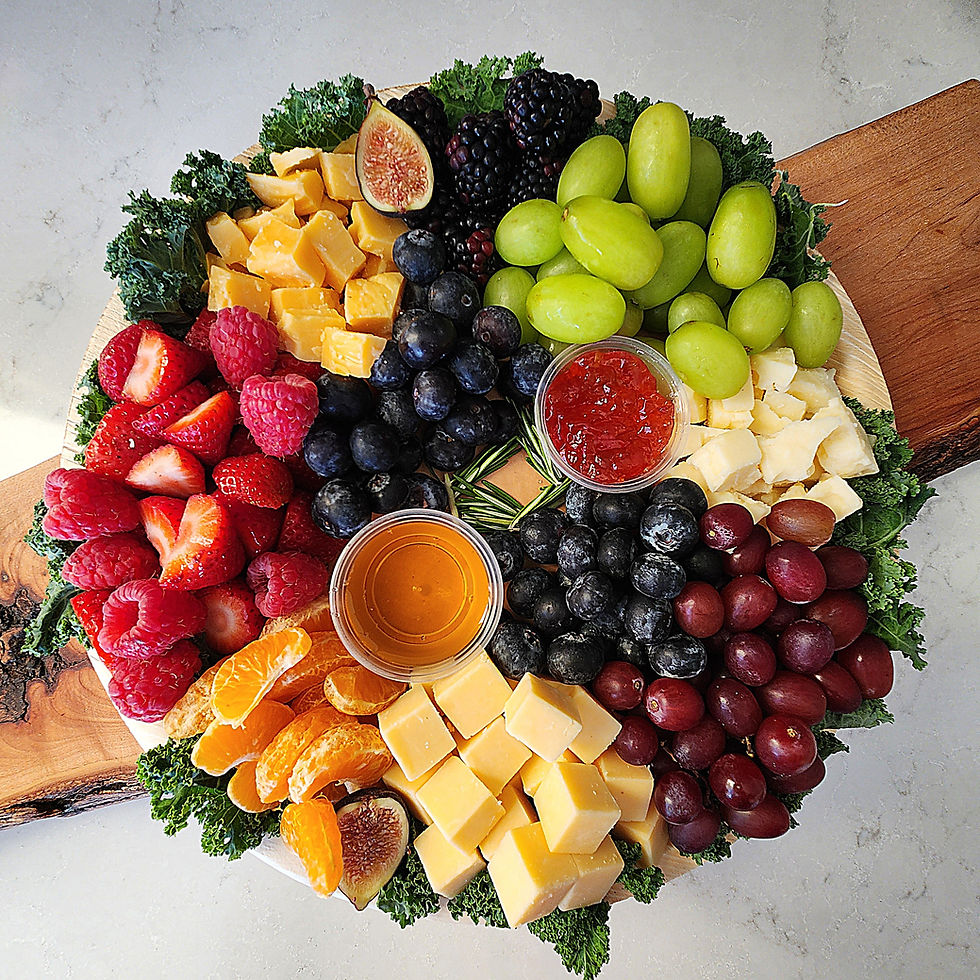 Thumbnail: Luxe Cheese and Fruit Platter