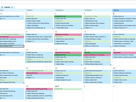 The Meadows Community - June 2026 Recreation Calendar