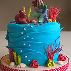 Gâteau "Petite Sirène" Ariel