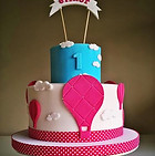 Gâteau "Ballons/Nuages"