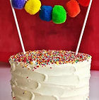Layer Cake Arc-en-ciel "Pompons"