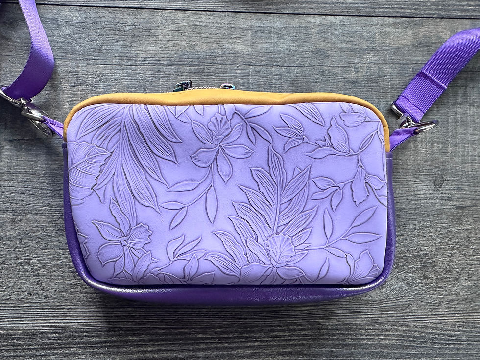 Thumbnail: Tangled Vinyl Crossbody Bag