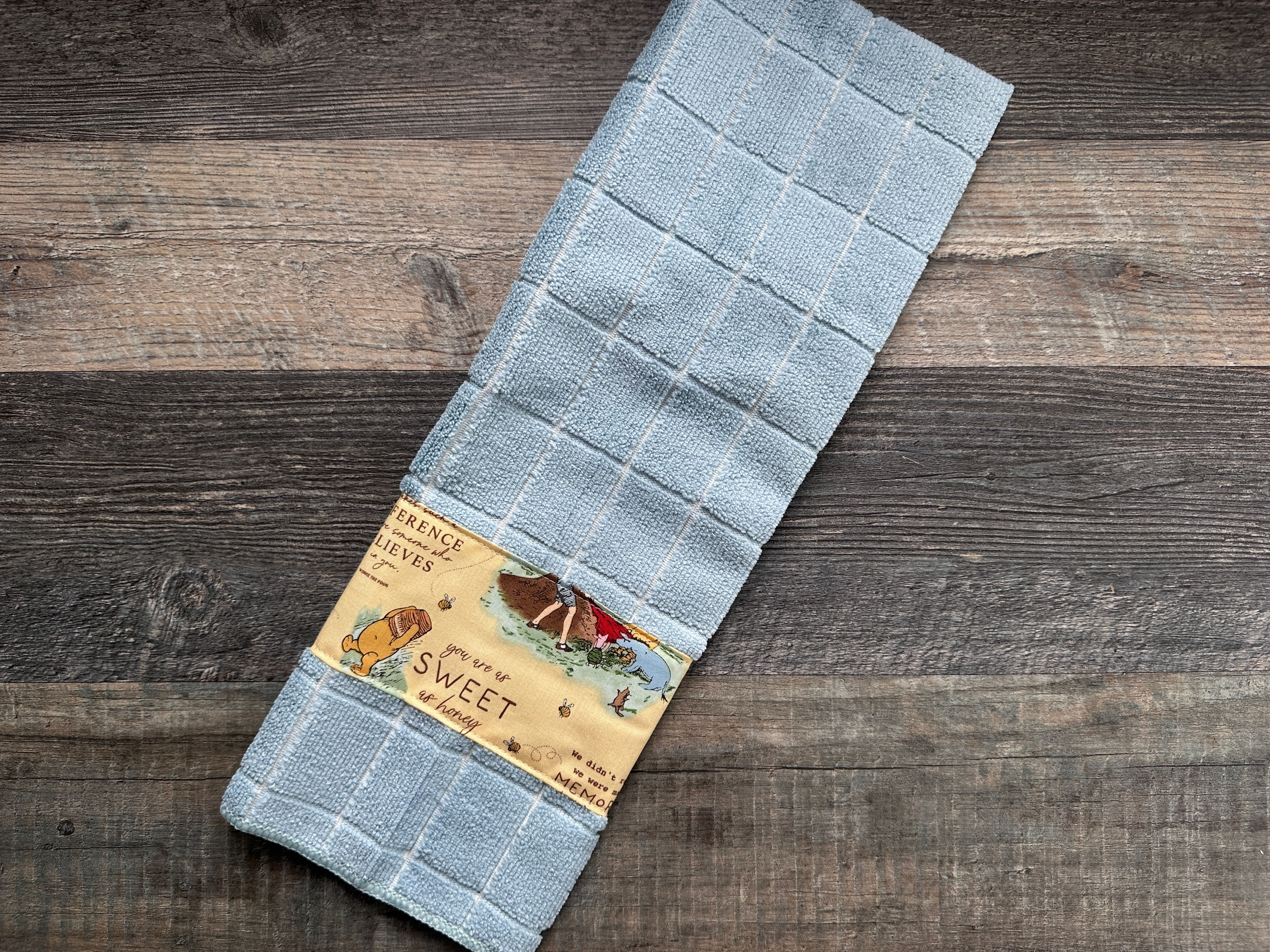 Ready to Ship Classic Hundred Acre Woods Dish Towel