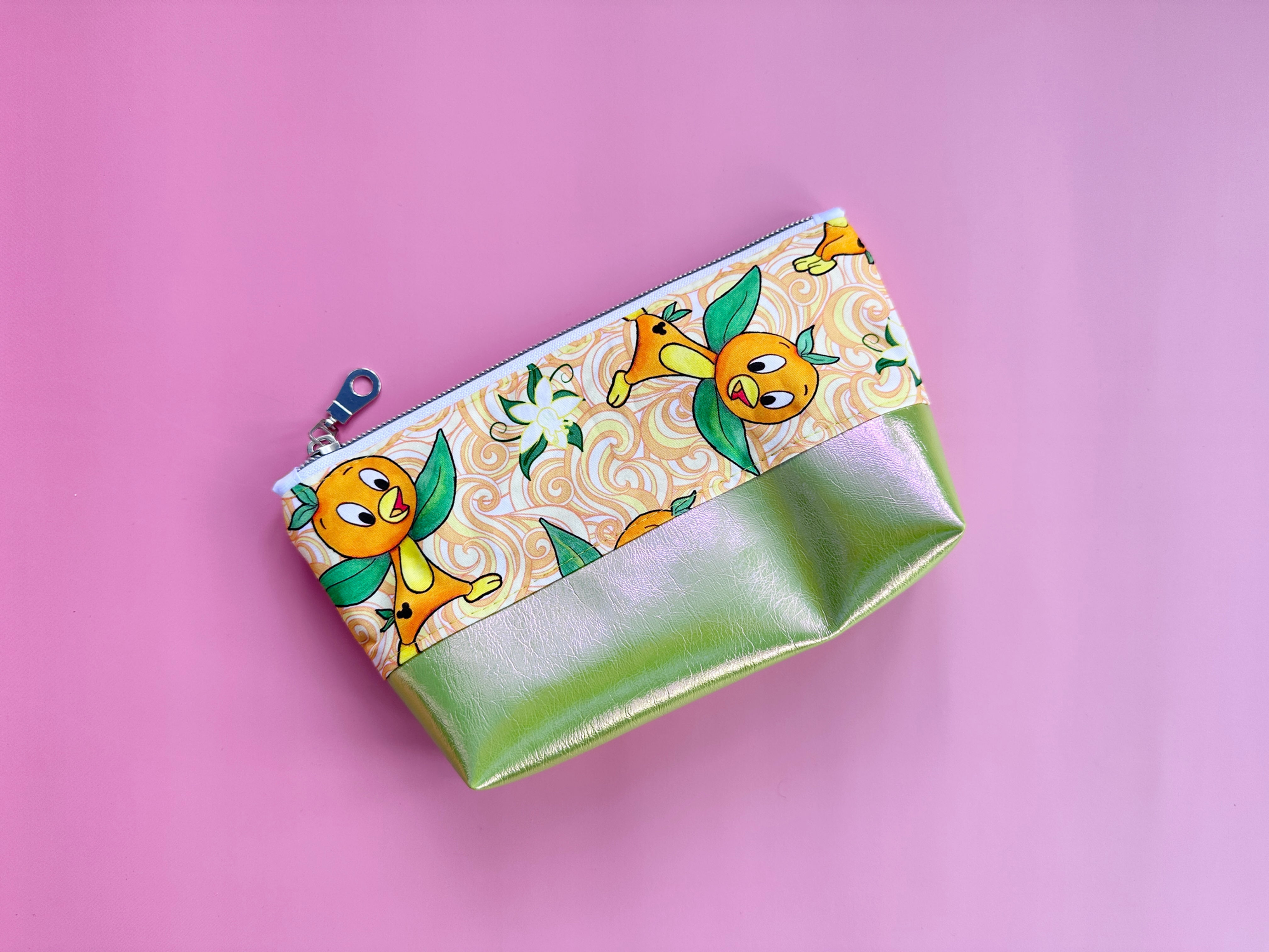 Ready to Ship Orange Bird Snack/Utility Bag