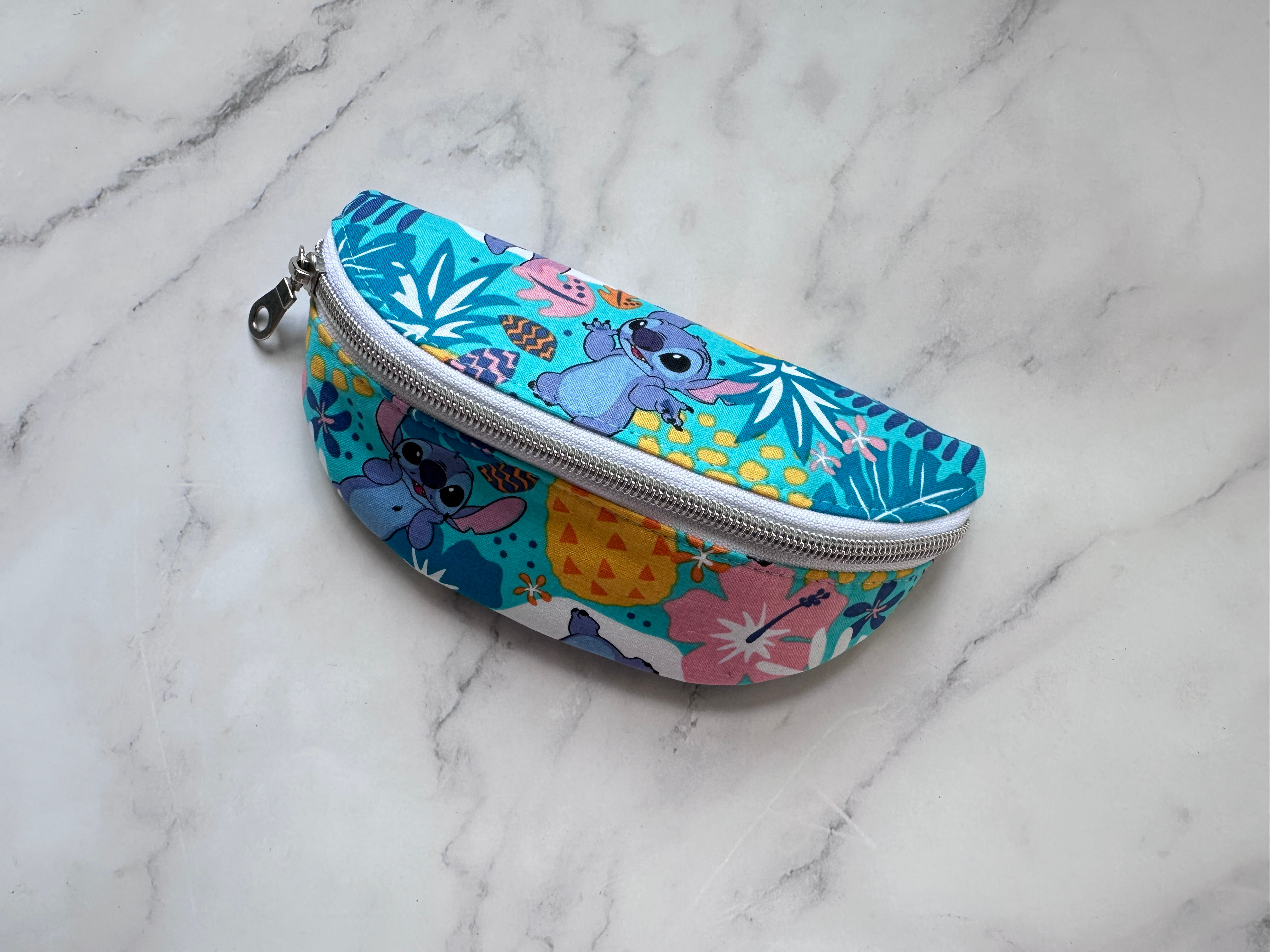 Ready to Ship Tropical Alien Experiment Glasses Case