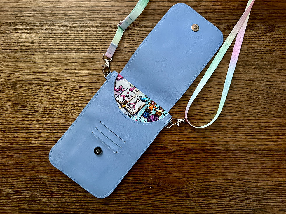 Thumbnail: Cindy's Glass Slipper Slim Sling Bag