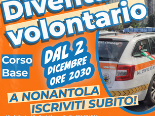 Ti aspettiamo a partire da martedì 2 dicembre a Nonantola.