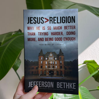 Jesus > Religion by Jefferson Bethke